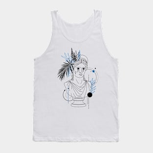 Funny Hipster Aphrodite Greek Goddess // Funny Greek Mythology Tank Top